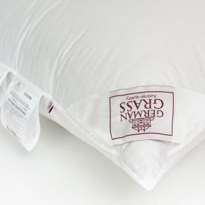 Подушка трехмерная объемная 50х90 3D Royal Down Grass пух/перо - упругая и высокая от Герман Грасс