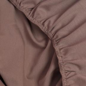 Простыня на резинке (90х200х40) Jersey Taupe Grass - Светло-коричневый Тауп от German Grass (Герман Грасс) 100% хлопок Джерси
