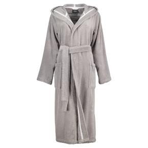 Халат женский Германия махровый с капюшоном Sauna Time 832 XL (48/50 европейский размер) 70 - Серый