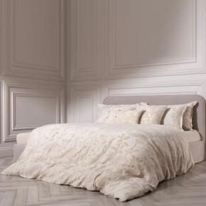 Пододеяльник премиум класса жаккард сатин 150х200 Фенхель Паллада Natural Fennel Palette Grass - Натуральный льняной