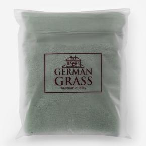 Полотенце микрокоттон высокой плотности 40х70 Olive Balance Grass - Оливковое от German Grass