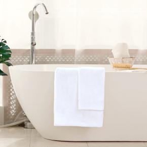 Полотенце как в отеле 5 звезд 50х90 Hotel Supreme Grass - Белое