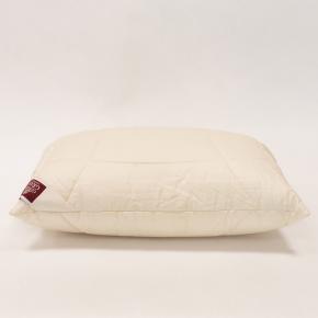 Подушка органик стеганая 50х70 Organic Cotton Grass  лён / хлопок - регулируемая (800 гр.) с внутренней наволочкой на молнии
