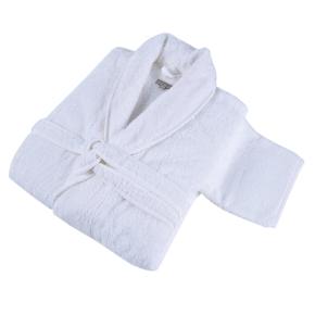 Халат люкс турция женский с длинным рукавов Aire L/XL 100% хлопок органический White Белый от Hamam (Хамам)
