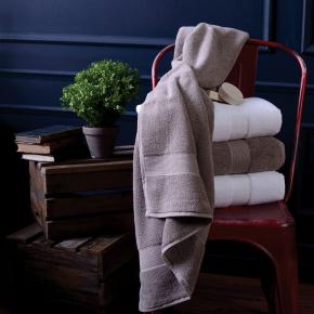 Полотенце из модала с хлопком шелковистое 30х50 Alston -  Слоновая кость Lappartement