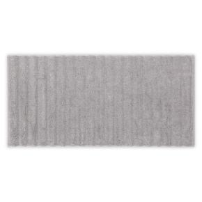 Полотенце элитное волнистое мягкое 50х100 Ash Ribbed модал / хлопок - Светлый дым от Hamam (Хамам)