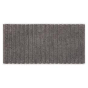 Полотенце элитное волнистое мягкое 70х140 Ash Ribbed модал / хлопок - Коричневый от Hamam (Хамам)