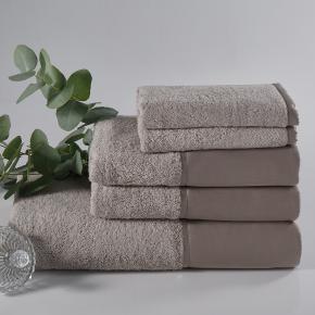 Полотенце 50х80 Brise Claire Batist Atelier -  Серо-бежевое Claire Batist Atelier