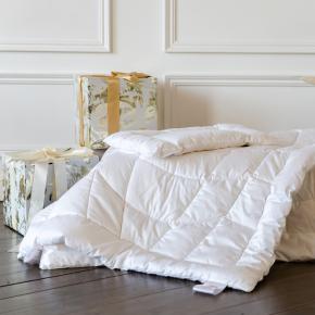 Комплект для ребенка подушка и одеяло (40х60 + 100x150) Baby Silk Cocoon 100% шёлк