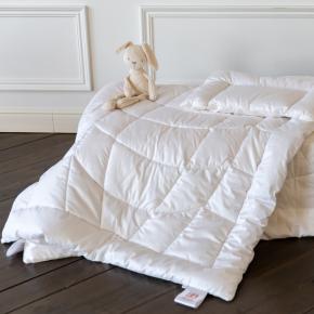 Комплект для ребенка из натурального шелка подушка и одеяло (40х60 + 100x150) Baby Silk Cocoon 