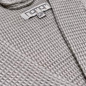 Халат элитный вафельный кимоно унисекс Calamus L/XL - Дым от Hamam премиум турция