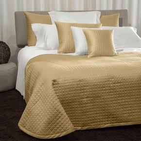 Покрывало стеганое хлопок 100% Италия 270x260 Мазаччо Masaccio 129 Caramel - Карамель