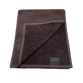 Массажное полотенце двустороннее хлопок со льном для растирания 30х145 Galata Soft - Шоколад