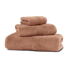 Элитные полотенца 50х76 Galata Organic (Галата Органик) - Dark peach Темно-персиковый от Hamam (хамам)