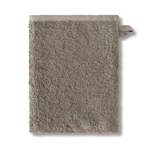 Рукавичка Hamam махровая для душа и бани 16х21 Galata Plain Soft - Льняная