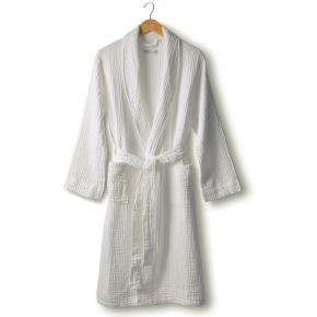 Халат муслиновый женский / мужской мягкий Gauze L/XL - Белый