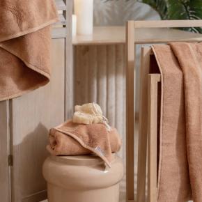 Салфетка махровая для лица и рук 30х40 Glam - Темно-оранжевая от Hamam (Хамам) 