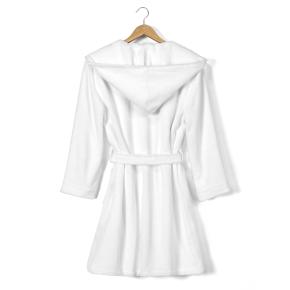Халат махровый с капюшоном укороченный унисекс Santana Hooded L/XL - Белый