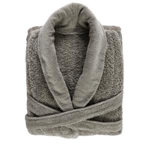 Халат махровый премиум Супер Пил L 940 - Дымчатый