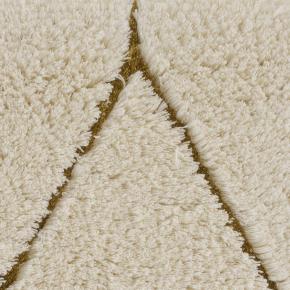 Коврик дорогой премиум класса махровый 60х100 Heritage (Херитаж) 800 - Золото с блестками