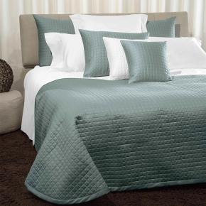 Покрывало стеганое хлопок 100% Италия 270x260 Мазаччо Masaccio 299 Wilton Blue - Пыльно голубой