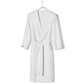 Халат махровый тонкий с капюшоном Meyzer XXXL - Белый