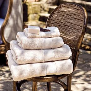 Полотенце премиум класса тенсель хлопок от Hamam высокой плотности 50х100 Mineral - Бежевое