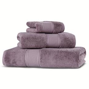 Полотенце турецкое тенсель хлопок от Hamam высокой плотности 100х150 Mineral - Темно-сиреневое