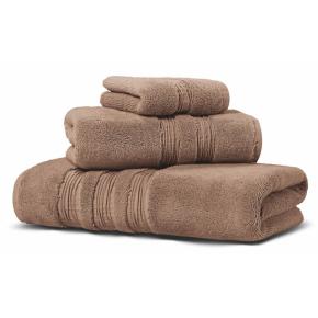 Полотенце элитное впитывающее мягкое высокой плотности хлопок 100% 50х100 Nova - Темная карамель