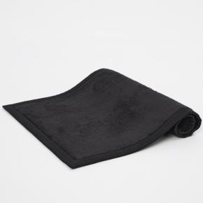 Коврик махровый для ванны премиум 60х80 Adour Nero Черный от Claire Batiste Atelier (Клэр Батист Ателье) 