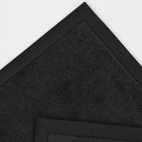 Коврик премиум 90х120 Adour Nero Черный от Claire Batiste Atelier (Клэр Батист Ателье) 