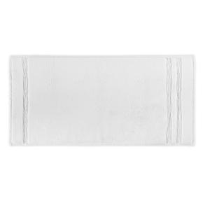 Полотенце впитывающее пушистое высокой плотности хлопок 100% 100х150 Nova - Белое