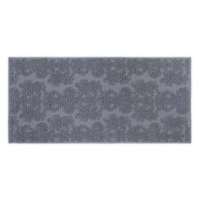 Полотенце турецкое красивое с жаккардовым узором 70х140 Patara - Серо-голубое