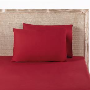 Наволочки из перкаля комплект (50х70 - 2 шт.) Percale - Винные