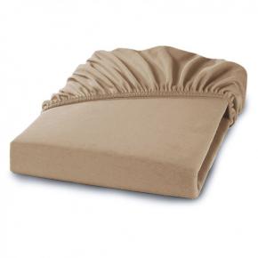 Простыня перкаль на резинке хлопок базовая 160х200 Percale - Дым