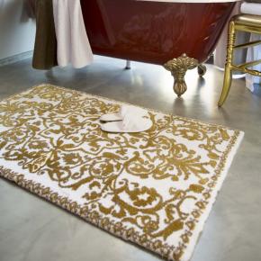 Коврик золотой махровый с люрексом для ванной 60х100 Персей 800 - Золото от Abyss and Habidecor (Абисс Хабидекор)