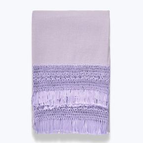 Плед Альпака с шелковыми кисточками 130x180 Alpaca With Silky Tassel - Фиолетовый