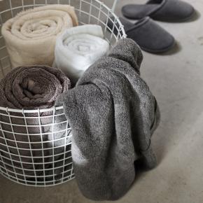 Полотенце пушистое 30х40 Ash модал / хлопок - Белое от Hamam (Хамам)  экстра мягкое