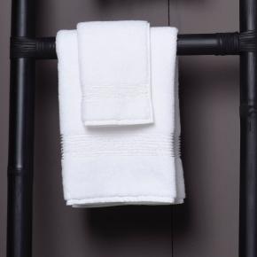 Полотенце турция 100х150 Galata Organic (Галата Органик) - White / Белый от Hamam (хамам)