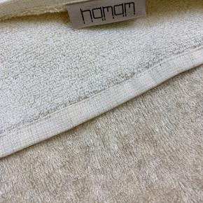 Полотенце лен хлопок банное 100х150 Grain - Льняной бежево-серое