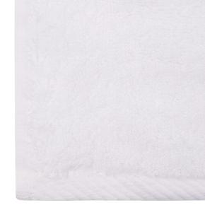 Салфетка махровая для лица и рук 30х40 Glam - Белая - Фото 2