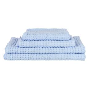 Полотенце вафельное 100х150 Поусада Pousada от Abyss Habidecor (Абисс Хабидекор) 330 Powder blue - Голубой