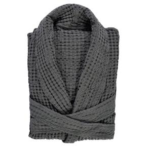 Халат вафельный с шалькой Поусада L от Abyss & Habidecor (Абисс и Хабидекор) 920 - Серый