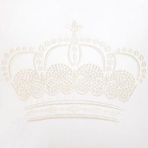 Постельное белье детское (100х140) Queen - Белый / Бежевый - Фото 3
