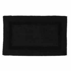 Коврик махровый премиум 50х80 Реверс (Reversible) 990 Black - Черный от Abyss & Habidecor ( Абисс Хабидекор )