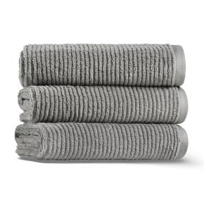 Полотенце рифленое 30х40 Slim Ribbed - Серый Металлик