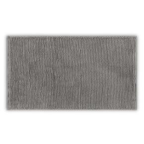 Полотенце рифленое в полоску 50х90 Slim Ribbed - Серый Металлик