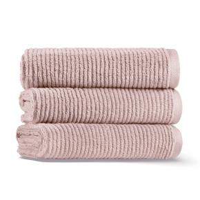 Полотенце в рубчик 70х140 Slim Ribbed от Lappartement (Лапартмент) - Quartz Пыльно-розовый Турция