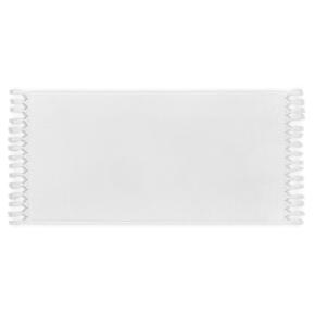 Полотенце Hamam льняное для бани / сауны / хамам с бахромой 76х142 Tierra Linen - Белое