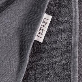 Пештемаль премиум турецкая для пляжа, бассейна и яхты 100х180 Topkapi Pestemal - Темно-серая